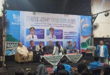 Dialog terbuka yang digelar KNPI Samarinda yang berlangsung di Cafe D’Bagios, Selasa (14/4/2026) malam.