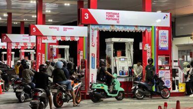 Kondisi antrean BBM di sejumlah SPBU