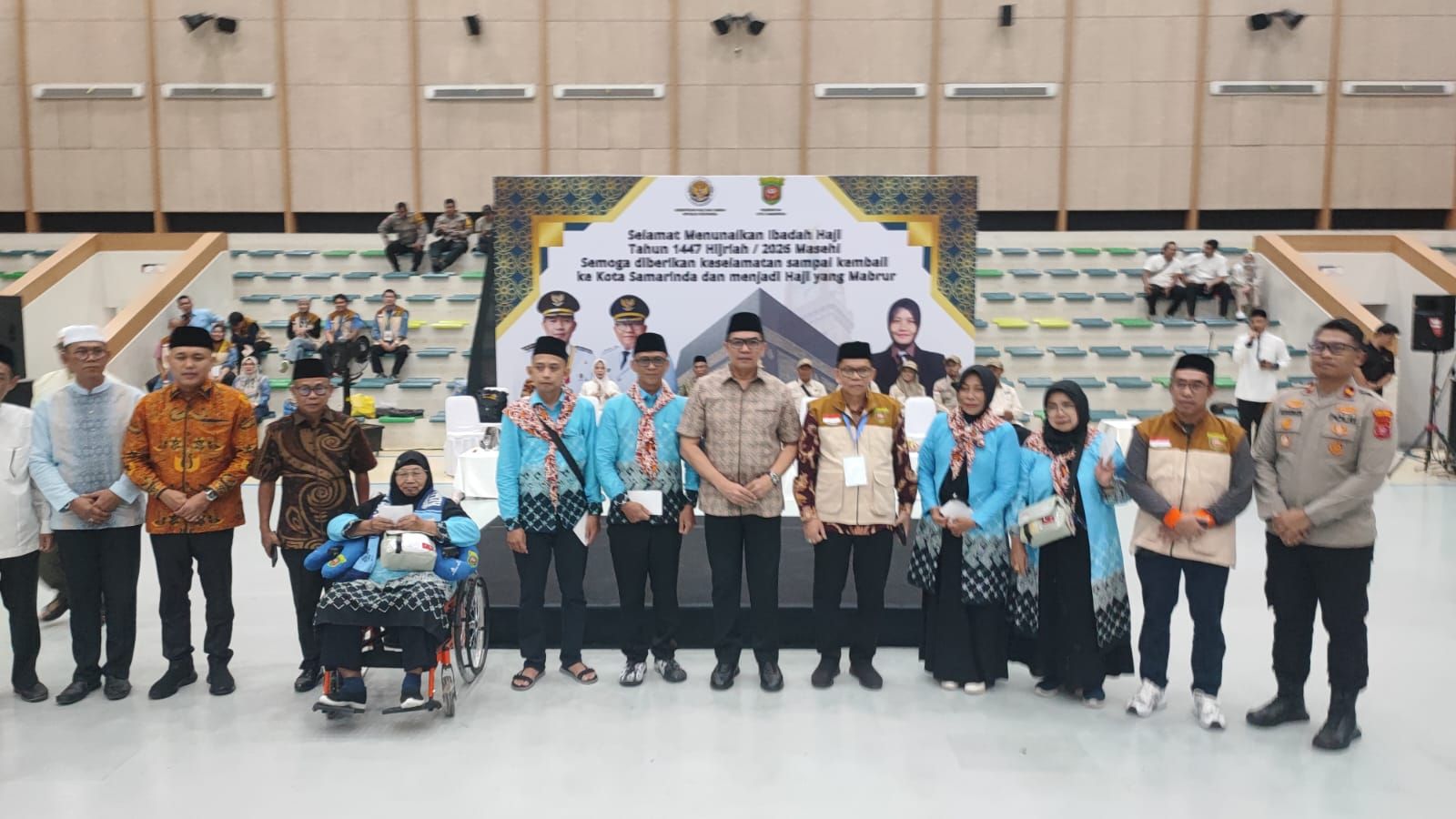 Wali Kota Samarinda Andi Harun lepas keberangkatan jemaah haji asal Samarinda