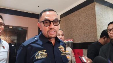 Wakil Ketua Komisi III DPR Ahmad Sahroni yang jadi korban pemerasan pegawai KPK Gadungan