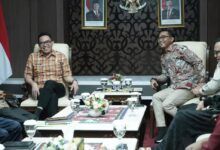 Wali Kota Samarinda, Andi Harun, menerima audiensi Angkatan Muda Muhammadiyah (AMM) Kalimantan Timur
