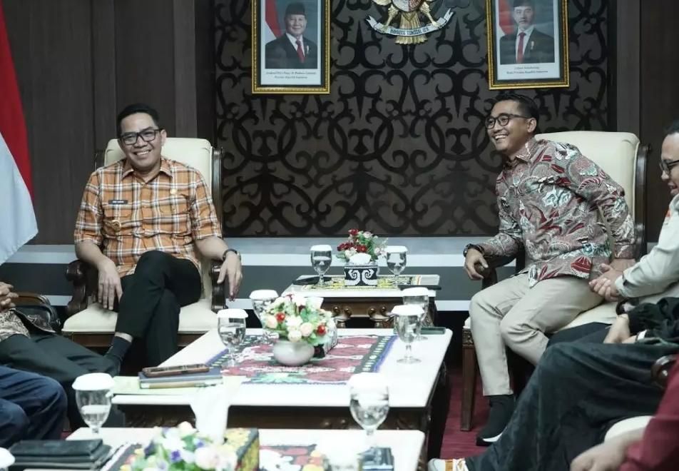 Wali Kota Samarinda, Andi Harun, menerima audiensi Angkatan Muda Muhammadiyah (AMM) Kalimantan Timur
