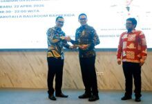 Kegiatan welcome dinner Rakorda Kominfo se-Kaltim 2026