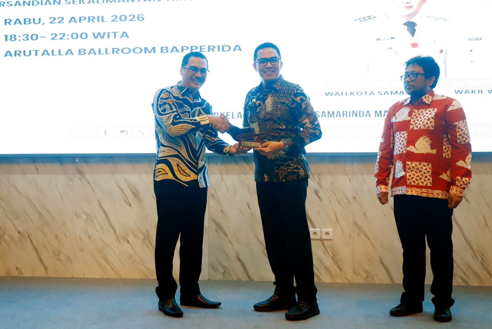 Kegiatan welcome dinner Rakorda Kominfo se-Kaltim 2026
