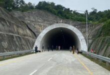 Kalan pintu keluar terowongan Samarinda