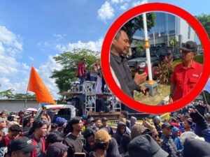 Aksi demonstrasi 21 April 2026 di Kantor Gubernr Kalimantan Timur dan Represi terhadap Jurnalis (ist)