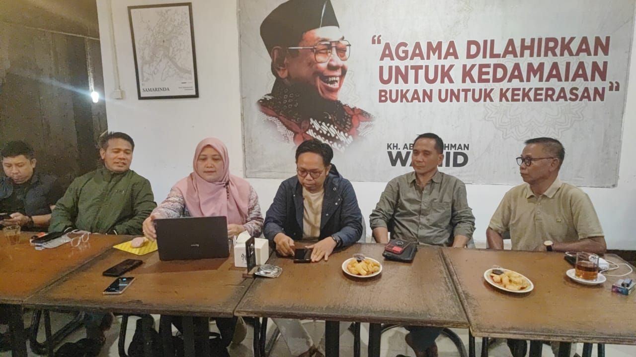 Konferensi Pers Yayasan Melati Samarinda menyampaikan sikap tegas atas tindakan Pemerintah Provinsi Kalimantan Timur