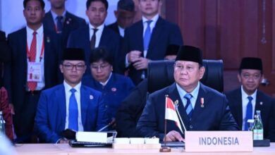 Presiden Prabowo Subianto menghadiri sesi pleno KTT ASEAN ke-48