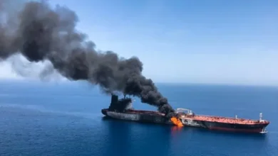 Militer Amerika Serikat (AS) menembaki kapal tanker minyak berbendera Iran