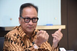 Menteri Perindustrian Agus Gumiwang Kartasasmita