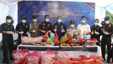 Kasus Penyelundupan Bawang Ilegal dari Malaysia Diungkap Bareskrim Polri