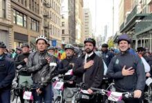 Wali Kota New York, Zohran Mamdani mengikuti ajang TD Five Boro Bike Tour