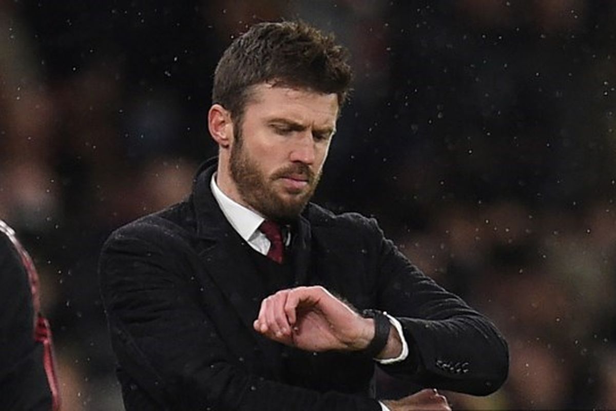 Michael Carrick sebagai pelatih sementara Manchester United