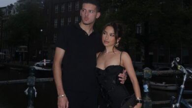 Jennifer Coppen dengan Justin Hubner