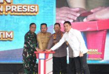 Peresmian Asrama dan Fasilitas Polri di Kalimantan Timur