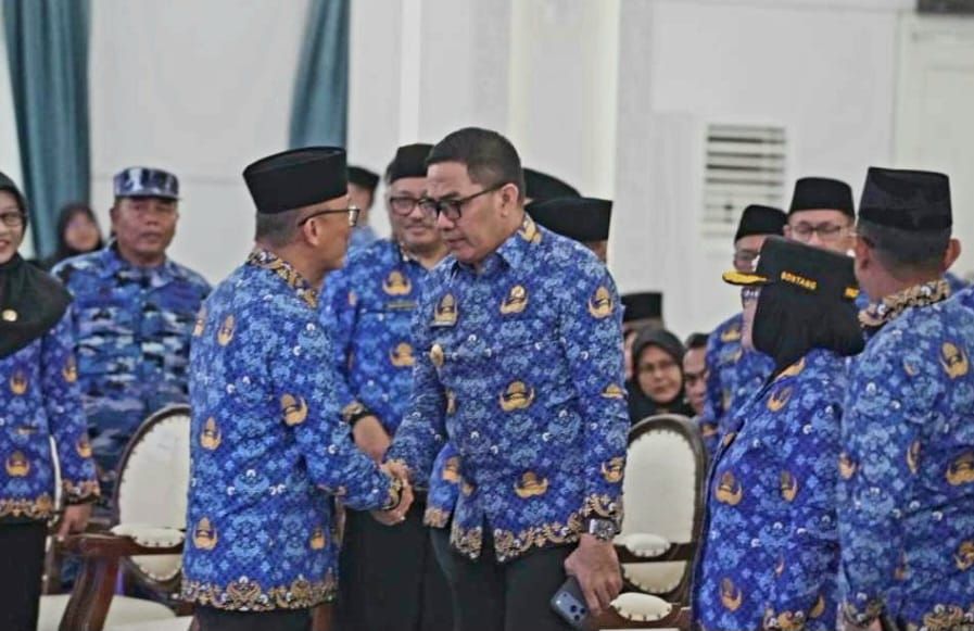 Wali Kota Samarinda, Adi Harun menghadiri Pengukuhan Dewan Pengurus (DP) KORPRI Provinsi Kalimantan Timur Masa Bakti 2026–2031