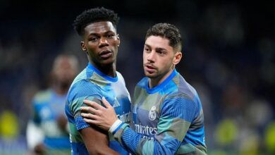 Federico Valverde dan Aurelien Tchouameni.