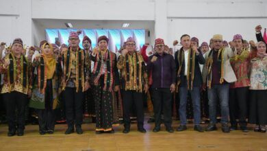 Pelantikan pengurus Ikatan Keluarga Manggarai Barat Kalimantan Timur (IKAMBA) masa bakti 2025–2030