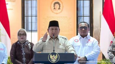 Presiden Prabowo Subianto meresmikan Museum Marsinah di Kabupaten Nganjuk, Jawa Timur, Sabtu (16/5/2026)