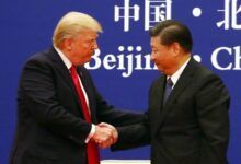 Presiden Amerika Serikat Donald Trump dan Presiden China Xi Jinping
