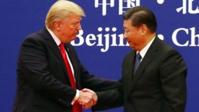 Presiden Amerika Serikat Donald Trump dan Presiden China Xi Jinping