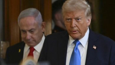 Presiden Amerika Serikat, Donald Trump dan Perdana Menteri Israel, Benjamin Netanyahu