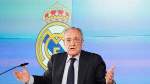 Presiden klub Real Madrid, Florentino Pérez
