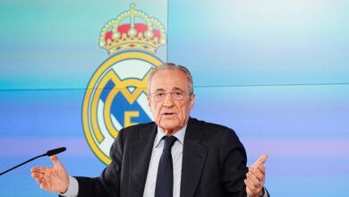 Presiden klub Real Madrid, Florentino Pérez