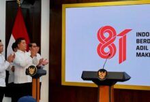 Pemerintah secara resmi meluncurkan logo Hari Ulang Tahun (HUT) ke-81 Kemerdekaan Republik Indonesia