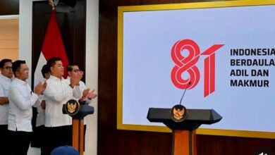 Pemerintah secara resmi meluncurkan logo Hari Ulang Tahun (HUT) ke-81 Kemerdekaan Republik Indonesia