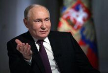 Presiden Rusia Vladimir Putin