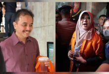 Roy Suryo dan Tifauziah Tyassuma alias Dokter Tifa