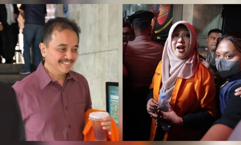 Roy Suryo dan Tifauziah Tyassuma alias Dokter Tifa