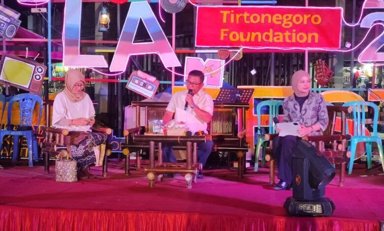 Wakil Wali Kota Samarinda, Saefuddin Zuhri, saat menjadi narasumber dalam Talk Show City Talk: Culture pada rangkaian kegiatan Kala Fest – Nostalgia Tempo Doeloe