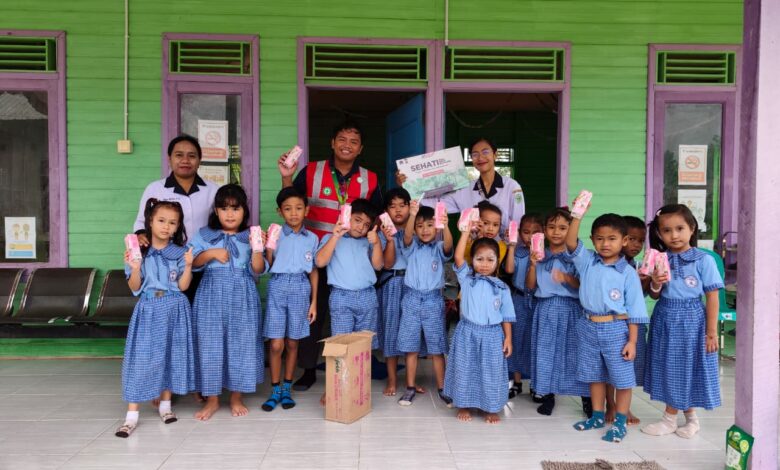 PT Kedaap Sayaaq Dua (KSD) hadirkan Program Susu Sehat Bernutrisi (SEHATI) untuk siswa (IST)