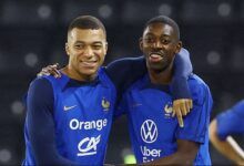 Pemain Timnas Prancis, Kylian Mbappe dan Ousmane Dembele