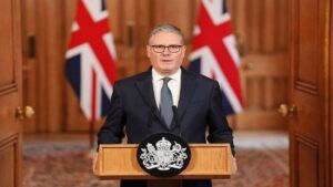 Perdana Menteri Inggris, Keir Starmer menyatakan pengunduran diri dari jabatannya.