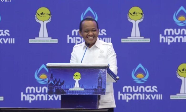 Menteri Energi dan Sumber Daya Mineral (ESDM) Bahlil Lahadalia