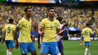 Pemain Timnas Brasil saat melakukan selebrasi usai mencetak gol atas Jepang (HO)