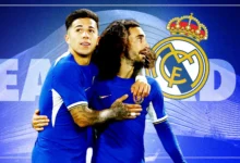 Marc Cucurella dan Enzo Fernandez