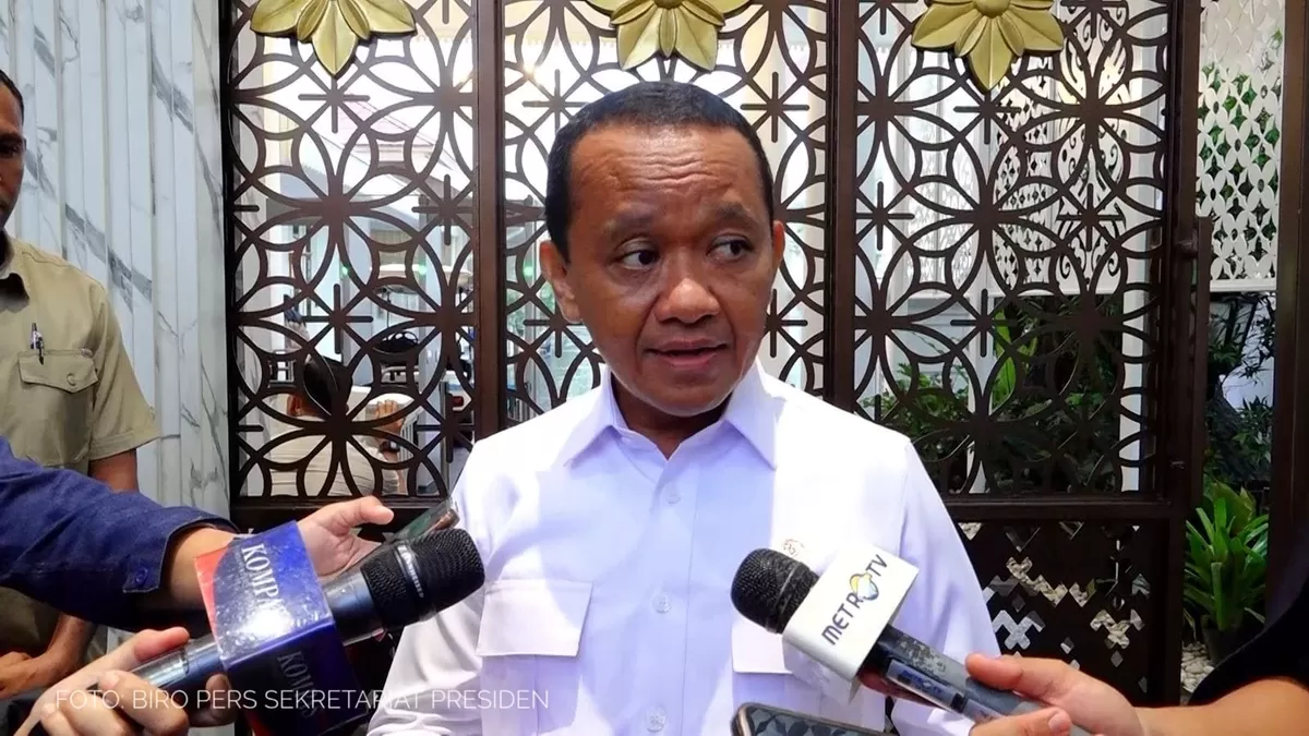 Menteri Energi dan Sumber Daya Mineral Bahlil Lahadalia