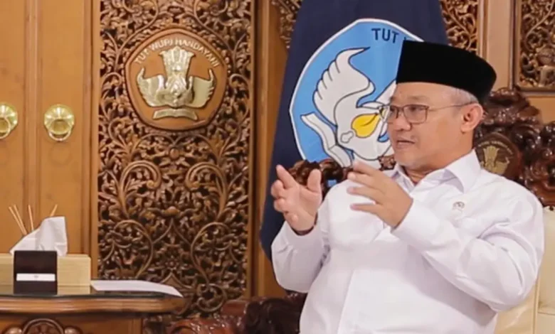 Menteri Pendidikan Dasar dan Menengah Abdul Mu'ti