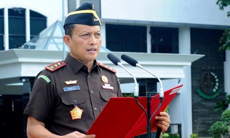 Rudi Margono sebagai Plt Jampidsus menggantikan Febrie Adriansyah yang telah mengundurkan diri