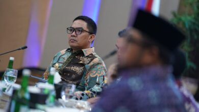 Andi Harun dalam Rapat Umum Pemegang Saham (RUPS) Bankaltimtara yang membahas pergantian jajaran direksi dan komisaris independen, Kamis (9/7/2026).