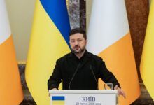 Presiden Ukraina Volodymyr Zelensky