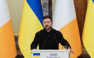 Presiden Ukraina Volodymyr Zelensky