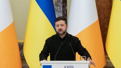 Presiden Ukraina Volodymyr Zelensky