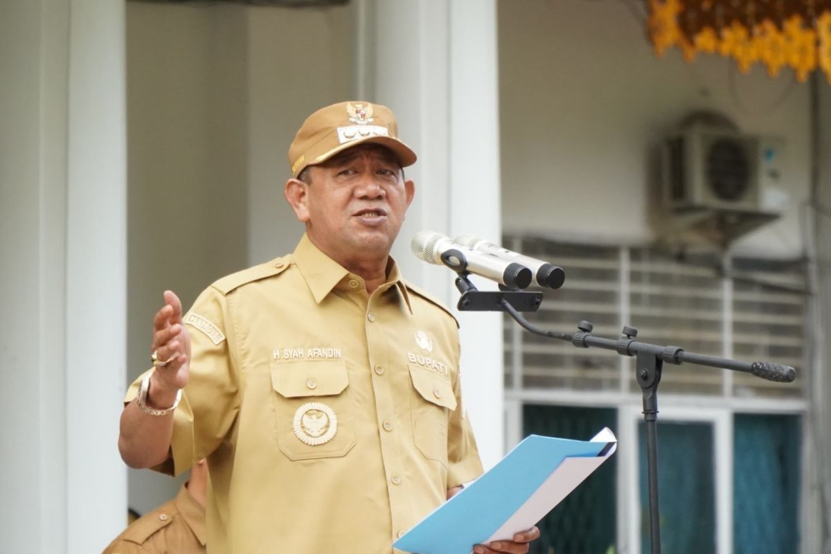 Bupati Langkat, Syah Afandin