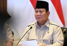 Presiden Republik Indonesia Prabowo Subianto