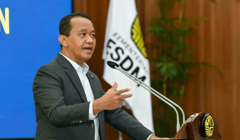 Menteri Energi dan Sumber Daya Mineral (ESDM) Bahlil Lahadalia